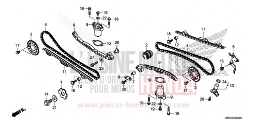 CAM CHAIN/TENSIONER GL1800K de 2019